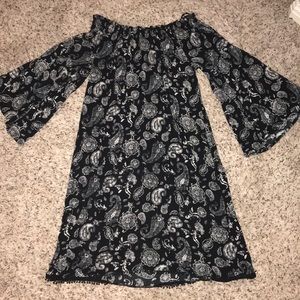 off the shoulder dress